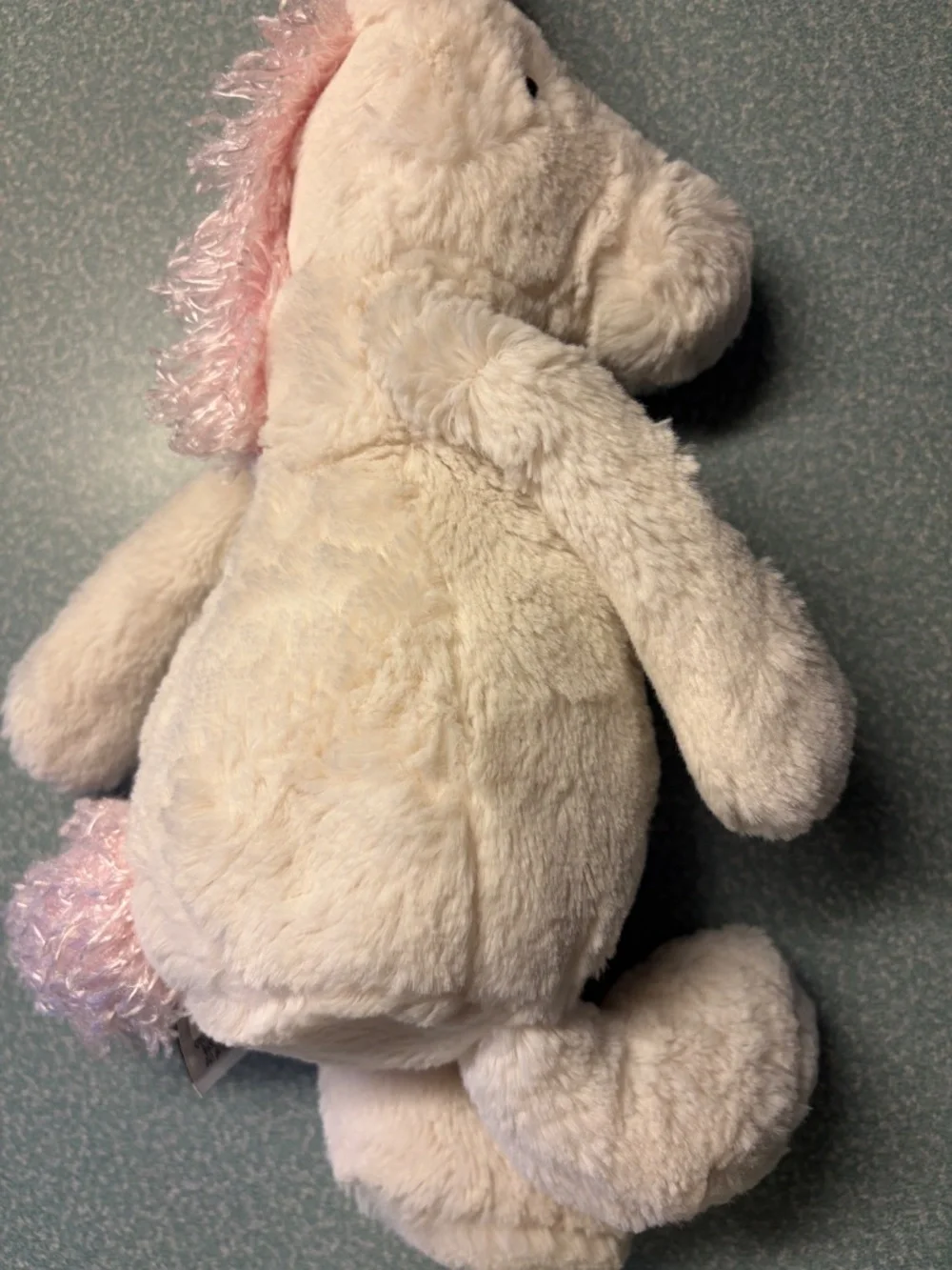 Jellycat medium Bashful Unicorn plush white pink